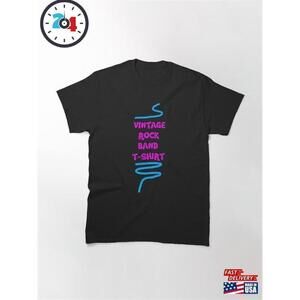 Rock Band Music Lover Minimal Graphic Unisex T-Shirt